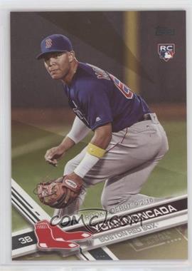 2017 Topps Update Series - [Base] - Gold #US125 - Rookie Debut - Yoan Moncada /2017