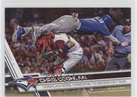 Checklist - Chris Coghlan (Coghlan Goes Airborne to Score Key Run) #/2,017