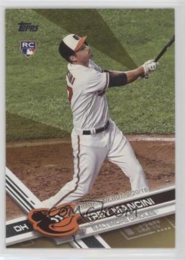 2017 Topps Update Series - [Base] - Gold #US227 - Rookie Debut - Trey Mancini /2017