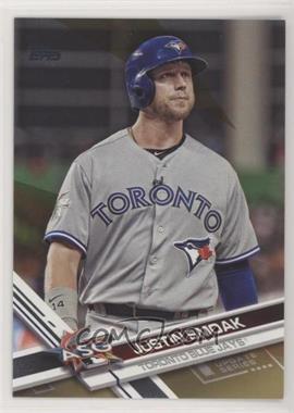 2017 Topps Update Series - [Base] - Gold #US272 - All-Star - Justin Smoak /2017