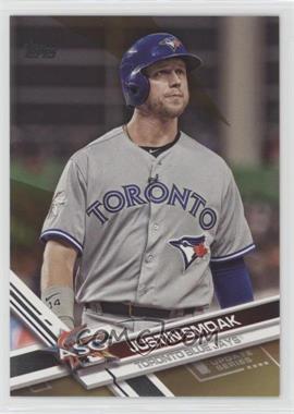 2017 Topps Update Series - [Base] - Gold #US272 - All-Star - Justin Smoak /2017