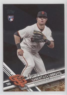 2017 Topps Update Series - [Base] - Memorial Day Camo #US21 - Rookie Debut - Christian Arroyo /25