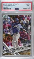 Lewis Brinson [PSA 9 MINT] #/25