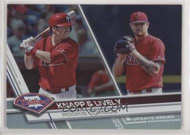 2017 Topps Update Series - [Base] - Rainbow Foil #US160 - Rookie Combos - Knapp & Lively [EX to NM]