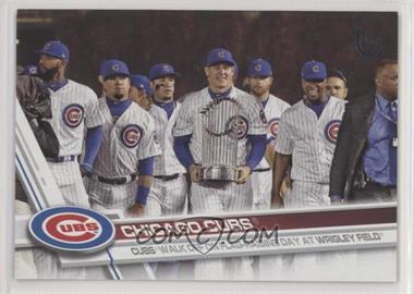 2017 Topps Update Series - [Base] - Vintage Stock #US44 - Checklist - Chicago Cubs (Cubs Walk Off on Flag-Raising Day at Wrigley Field) /99