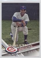 Retired Short Print Variation - Ernie Banks