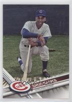 Retired Short Print Variation - Ernie Banks