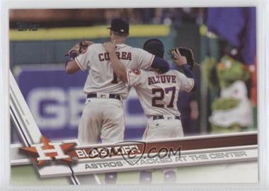 2017 Topps Update Series - [Base] #US14 - BLAST OFF! (Astros Stacked at the Center)