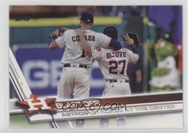 2017 Topps Update Series - [Base] #US14 - BLAST OFF! (Astros Stacked at the Center)