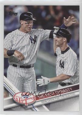 2017 Topps Update Series - [Base] #US148 - THE NEXT DYNASTY (New Crew for the Old Zoo)