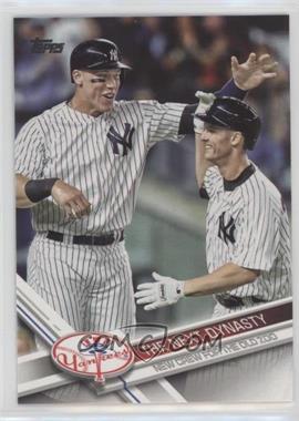 2017 Topps Update Series - [Base] #US148 - THE NEXT DYNASTY (New Crew for the Old Zoo)