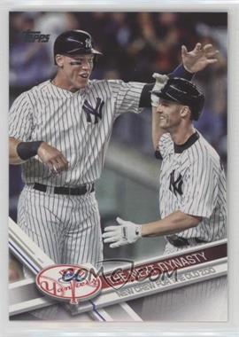 2017 Topps Update Series - [Base] #US148 - THE NEXT DYNASTY (New Crew for the Old Zoo)