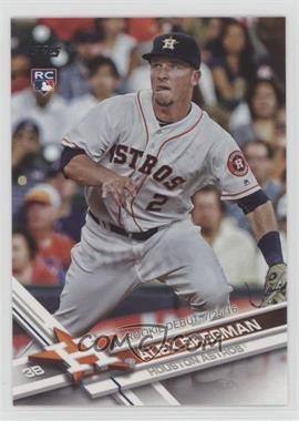 2017 Topps Update Series - [Base] #US150.1 - Alex Bregman (Fielding)