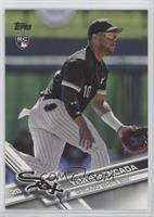 Super Short Print Variation - Yoan Moncada (Fielding; Facing Right)