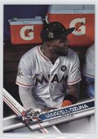 Marcell Ozuna (In Dogout)