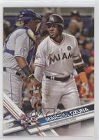 Short Print Variation - Marcell Ozuna (Batting)