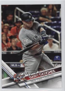 2017 Topps Update Series - [Base] #US270.1 - Gary Sanchez (Batting)