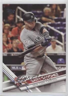 2017 Topps Update Series - [Base] #US270.1 - Gary Sanchez (Batting)