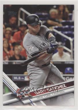 2017 Topps Update Series - [Base] #US270.1 - Gary Sanchez (Batting)