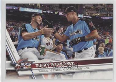 2017 Topps Update Series - [Base] #US270.2 - Short Print Variation - Gary Sanchez (Greeting Teammate)