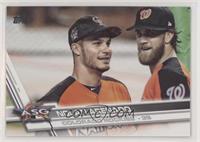 Short Print Variation - Nolan Arenado (Posed with Bryce Harper) [EX to&nbs…