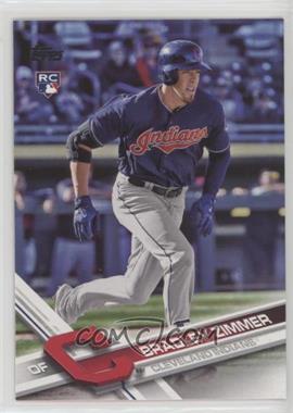 2017 Topps Update Series - [Base] #US275.1 - Bradley Zimmer (Running)