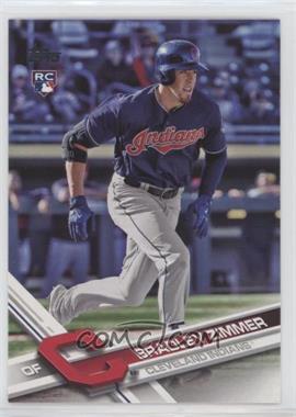 2017 Topps Update Series - [Base] #US275.1 - Bradley Zimmer (Running)