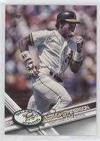 Retired Short Print Variation - Rickey Henderson