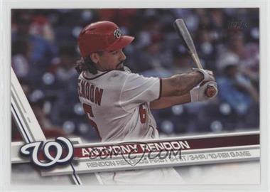 2017 Topps Update Series - [Base] #US290 - Checklist - Anthony Rendon (Rendon Records First 6-Hit 3-HR 10-RBI Game)