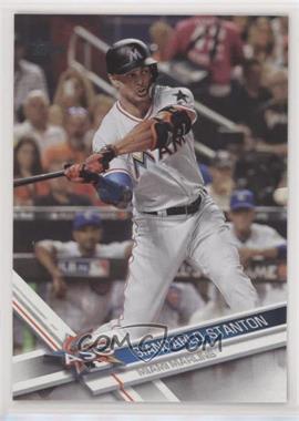 2017 Topps Update Series - [Base] #US296.1 - Giancarlo Stanton (Batting)