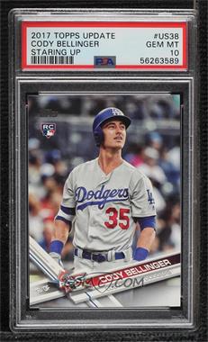 2017 Topps Update Series - [Base] #US38.2 - Short Print Variation - Cody Bellinger (Posed) [PSA 10 GEM MT]