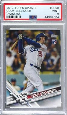 2017 Topps Update Series - [Base] #US50.1 - Cody Bellinger (Batting) [PSA 9 MINT]