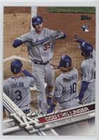 Short Print Variation - Cody Bellinger (Crossing Home Plate)