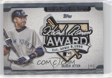 2017 Topps Update Series - Hank Aaron Award Manufactured Relics #HA-DJT - Derek Jeter