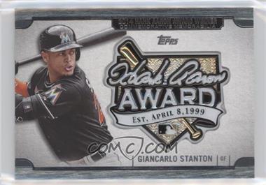 2017 Topps Update Series - Hank Aaron Award Manufactured Relics #HA-GS - Giancarlo Stanton