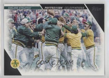 2017 Topps Update Series - Postseason Celebration #PC-13 - Oakland Athletics