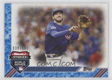 2017 Topps Update Series - Storied World Series - Blue #SWS-14 - Kris Bryant /500