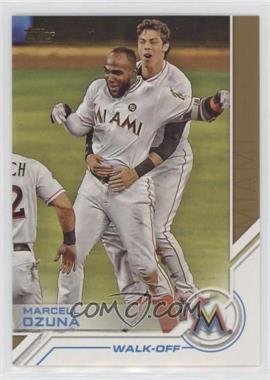 2017 Topps Update Series - Topps Salute #USS-36 - Walk-Off - Marcell Ozuna