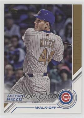 2017 Topps Update Series - Topps Salute #USS-50 - Walk-Off - Anthony Rizzo