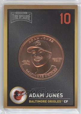 2018 Baseball Treasure Coin Cards - [Base] #_ADJO - Adam Jones