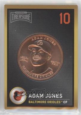 2018 Baseball Treasure Coin Cards - [Base] #_ADJO - Adam Jones