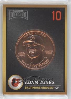 2018 Baseball Treasure Coin Cards - [Base] #_ADJO - Adam Jones