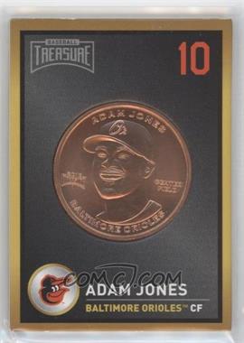 2018 Baseball Treasure Coin Cards - [Base] #_ADJO - Adam Jones