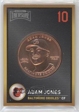 2018 Baseball Treasure Coin Cards - [Base] #_ADJO - Adam Jones