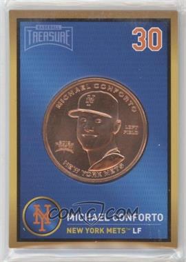 2018 Baseball Treasure Coin Cards - [Base] #_MICO - Michael Conforto [EX to NM]