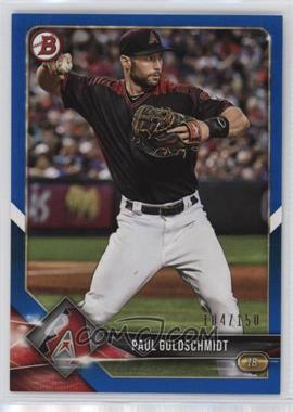 2018 Bowman - [Base] - Blue #5 - Paul Goldschmidt /150