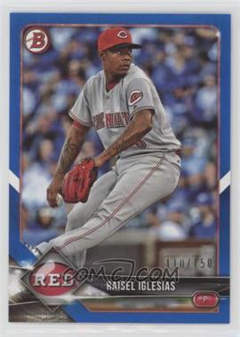 2018 Bowman - [Base] - Blue #96 - Raisel Iglesias /150