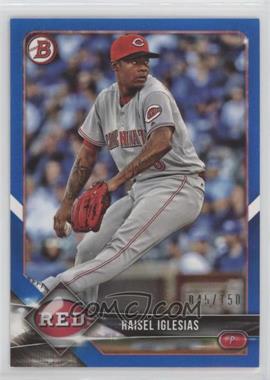 2018 Bowman - [Base] - Blue #96 - Raisel Iglesias /150