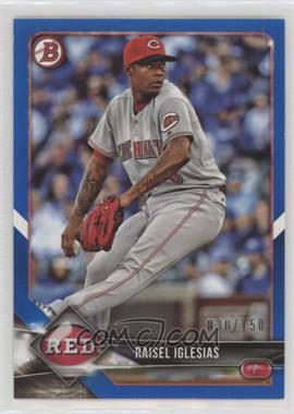 2018 Bowman - [Base] - Blue #96 - Raisel Iglesias /150