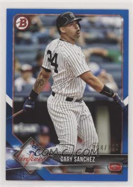 2018 Bowman - [Base] - Blue #97 - Gary Sanchez /150